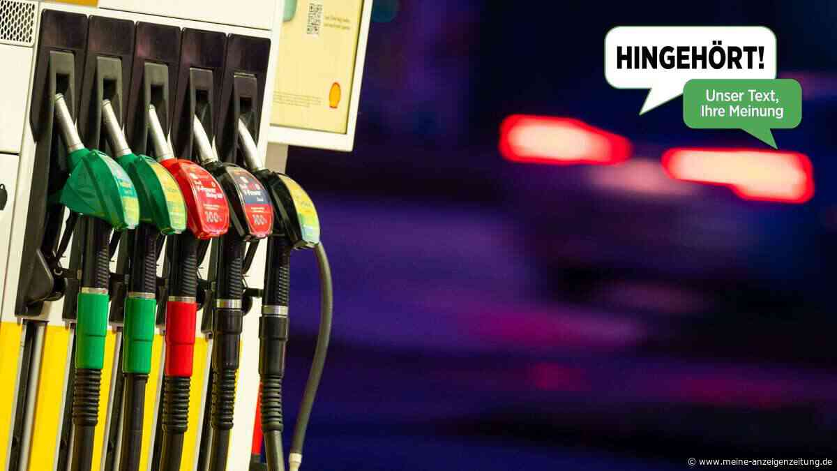 Hingehört!: Tankrabatt „reine Augenwischerei“? Harte Leser-Abrechnung mit Schwarz-Rot