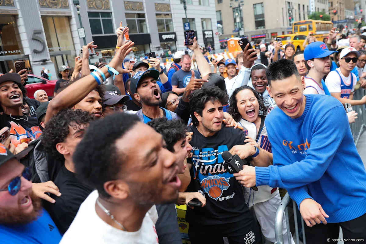 A dream day for New York fans with Knicks on the road to clinch and Brazil vs. Morocco in World Cup