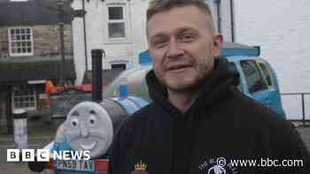 Thomas the Tank Engine banger sets off for the Med