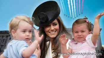 Throwback to the royals' first appearances at Trooping the Colour - all the photos