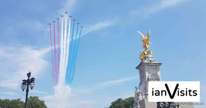 The Red Arrows to fly over London for the King’s Birthday flypast