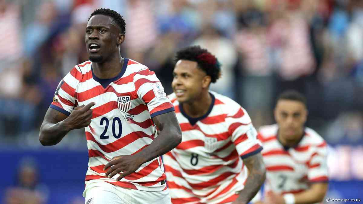 Balogun living WC 'dream' as U.S. choice pays off