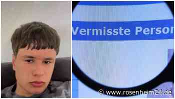 Junger Rosenheimer (16) seit Freitagnachmittag spurlos verschwunden