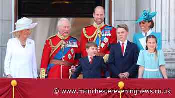 The Royals set to appear on Buckingham Palace balcony and times for Trooping the Colour today