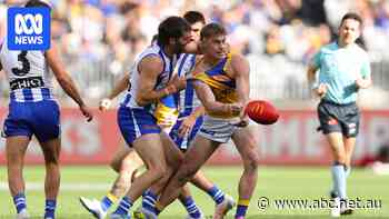 Live: Tempers flare early between Roos and Eagles, Dons injury woes worsen