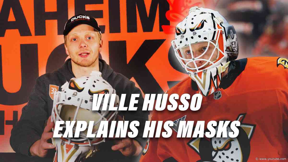 Ville Husso Explains his Masks