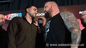 What time is Tommy Fury fighting tonight? Start time and undercard for Tommy Fury vs Eddie Hall