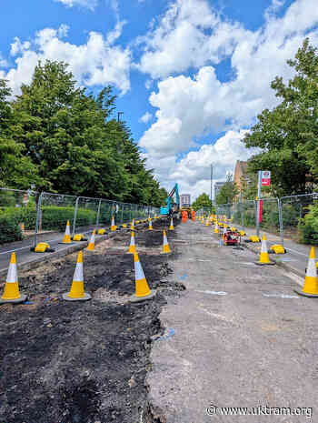 Coventry Very Light Rail demonstrator track enters construction phase