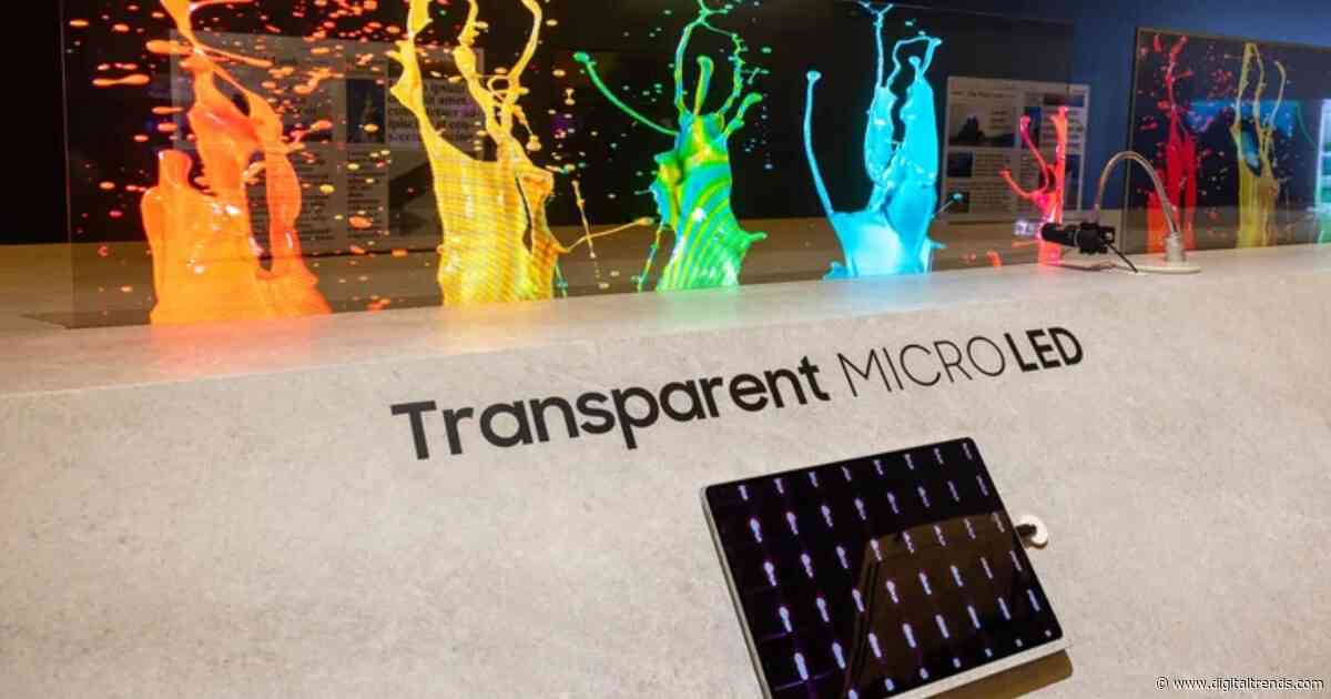 New OLED breakthrough could make the next see-through screen actually worth using