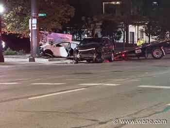 Fort Wayne Police investigate fiery Uber crash