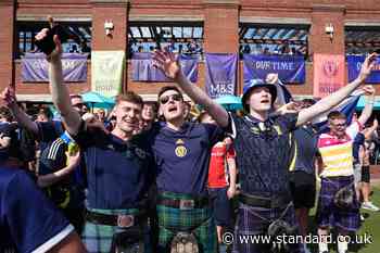Tartan Army celebrations kick off in Boston for Scotland’s first World Cup match