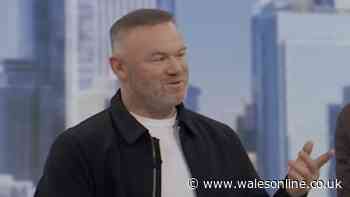 Wayne Rooney in live TV clash with BBC colleague as Gabby Logan addresses 'heat' in studio