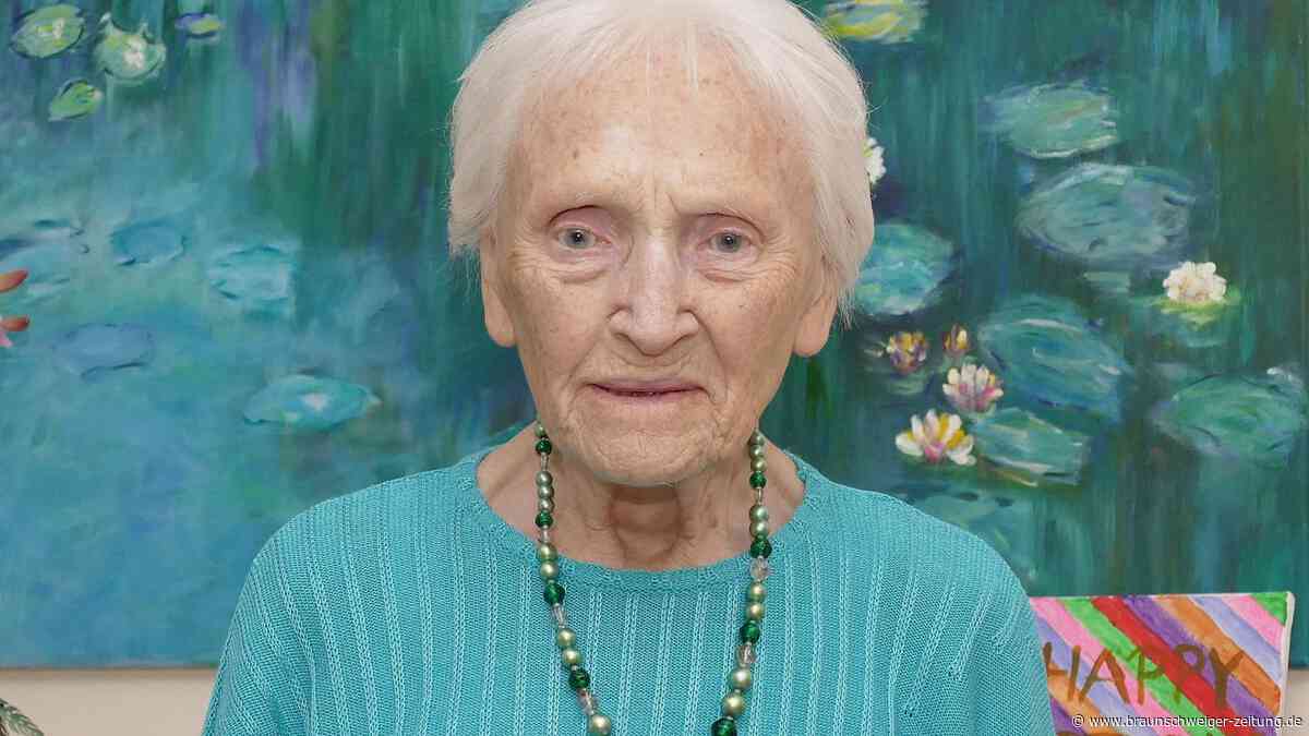 Johanne Studte aus Braunschweig hat einen Trick, 100 Jahre alt zu werden