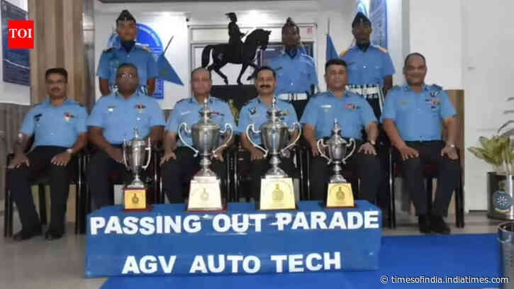 Chennai: 412 Agniveervayu trainees complete training; Air Vice Marshal Golani reviews Passing Out Parade at AFS Avadi