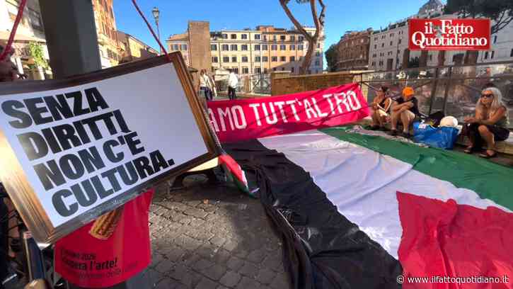 “Noi sfruttati a 4 euro l’ora. Basta salari da fame, tagli e precarietà”: in piazza lo sciopero dei lavoratori della cultura