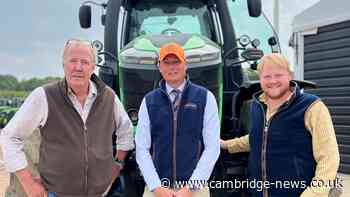 Diddly Squat Jeremy Clarkson Lamborghini tractor auctioned in Cambridgeshire