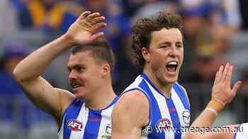 AFL LIVE: Despite ‘dumbest play of the year’, Roos make a great escape with one-point win over Eagles
