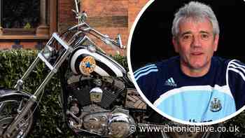 Kevin Keegan's Newcastle United Harley-Davidson to be auctioned for Cancer Research UK