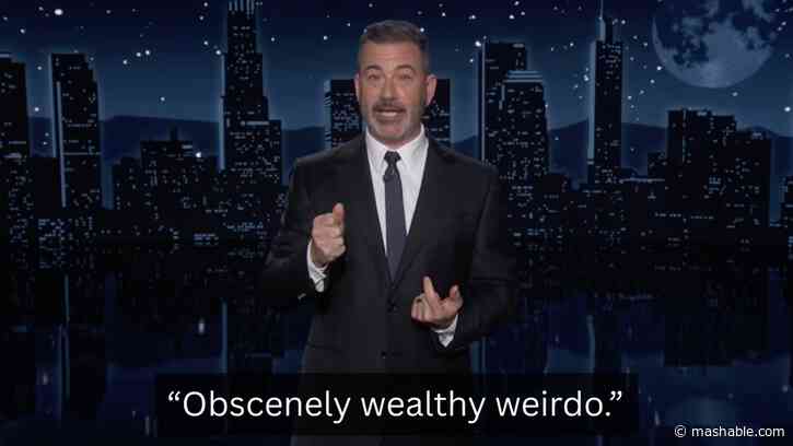 Jimmy Kimmels reaction to Elon Musk being worlds first trillionaire is exactly what youd expect