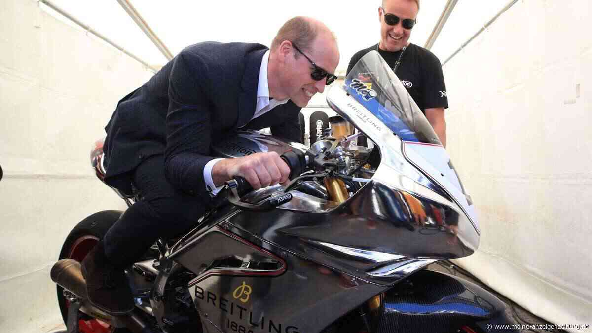 Prinz William gesteht geheime Biker-Trips in Verkleidung: „Ab und zu“