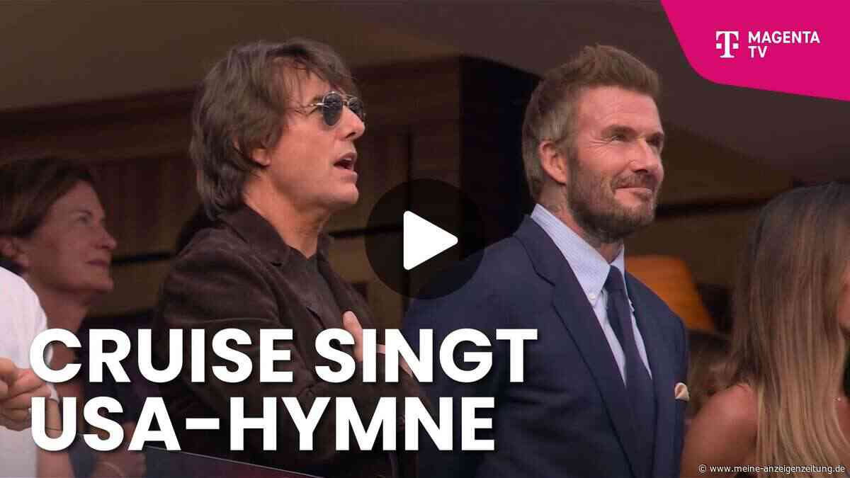 WM-Video: USA fegen Paraguay weg – Tom Cruise singt die Hymne, Beckham grinst nur