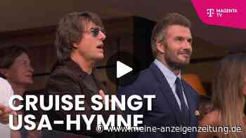 WM-Video: USA fegen Paraguay weg – Tom Cruise singt die Hymne, Beckham grinst nur