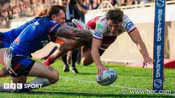 Hodkinson scores four tries as Wigan beat Wakefield