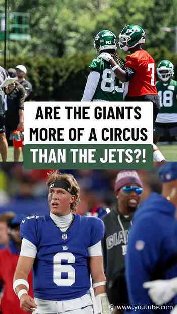 The New York Jets for once are NOT the talk of the town!