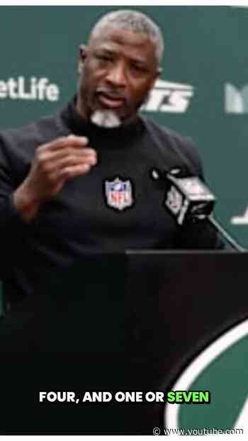 Is Aaron Glenn NOT On Hot Seat For #Jets? #shorts #NFL (BADLANDS)