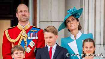 Prince George's clever response to King Charles' question during Trooping the Colour flypast