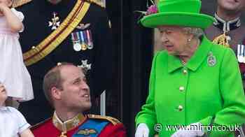 Prince William 'scolded' by late Queen during Trooping the Colour balcony incident