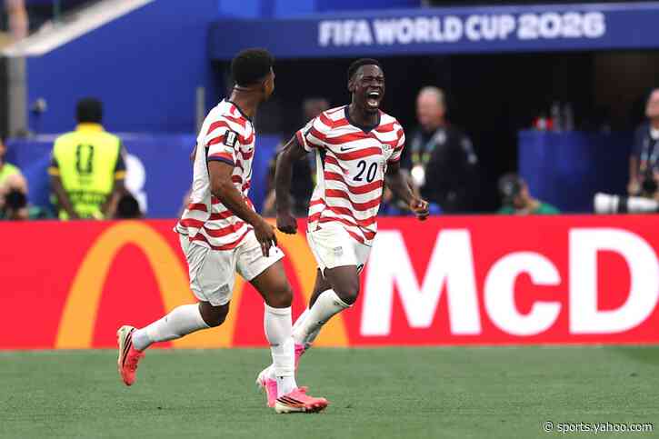 Former Gunner with sell-on clause scores World Cup brace