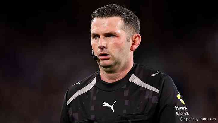 Injured referee Oliver to miss World Cup match