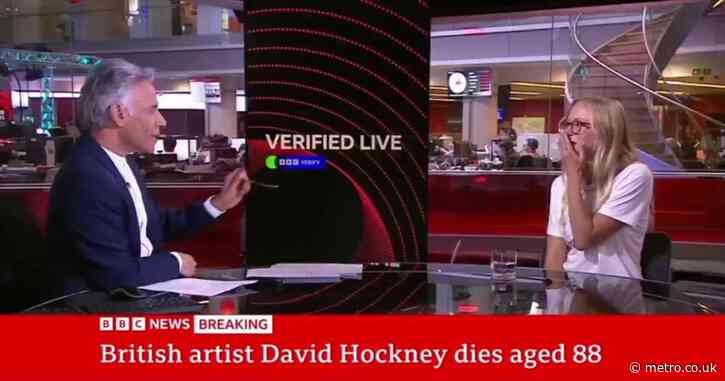BBC presenter forced to apologise after guest drops f-bomb during David Hockney tribute