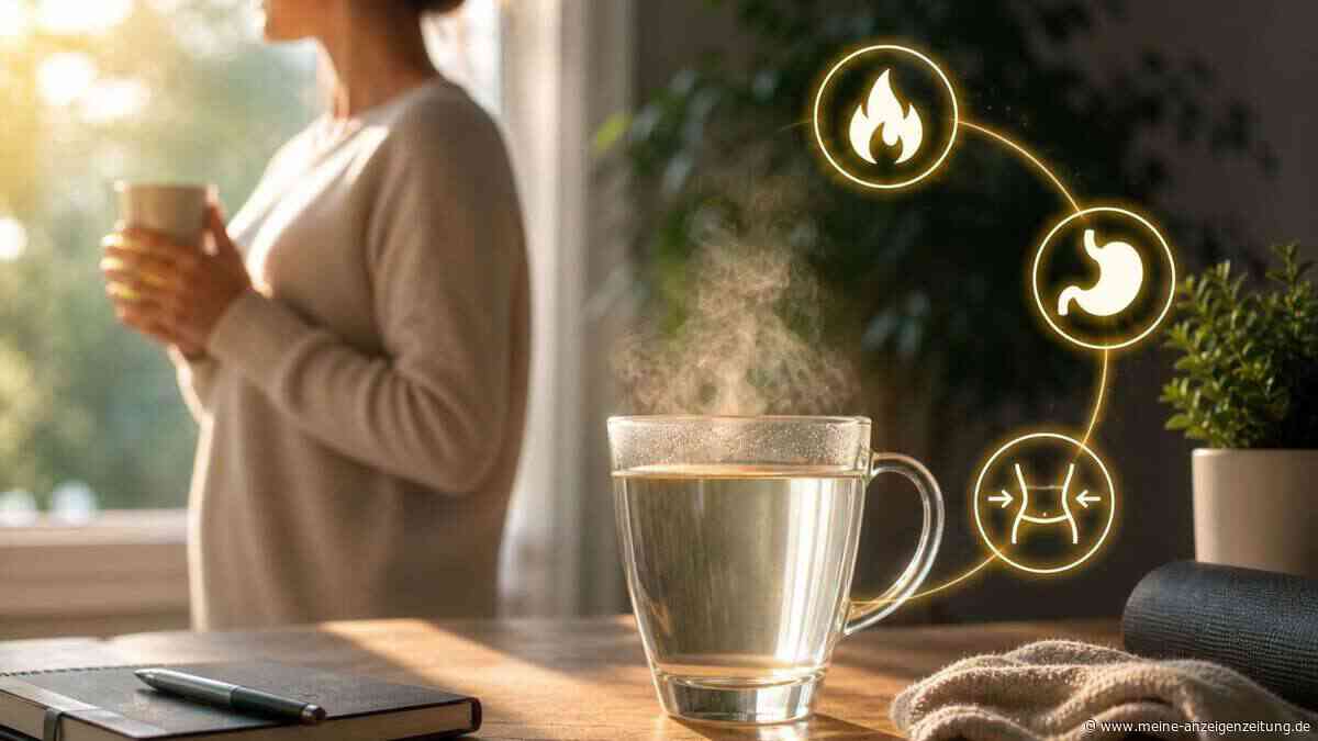 Bestimmtes Getränk am Morgen: Viele trinken es nur gegen Durst – dabei hilft es beim Abnehmen