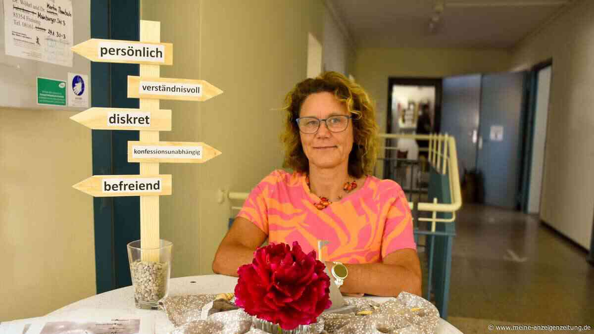 Nach 24 Jahren bei der Tafel begleitet Tanja Voges aus Hallbergmoos jetzt Sterbende
