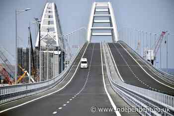 Ukraine-Russia war latest: Kyiv turns key bridge to Crimea into ‘highway of death’ with relentless drone strikes