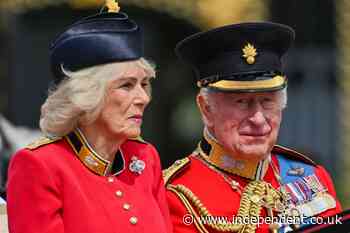 King Charles and Queen Camilla leave Buckingham Palace for Trooping the Colour parade