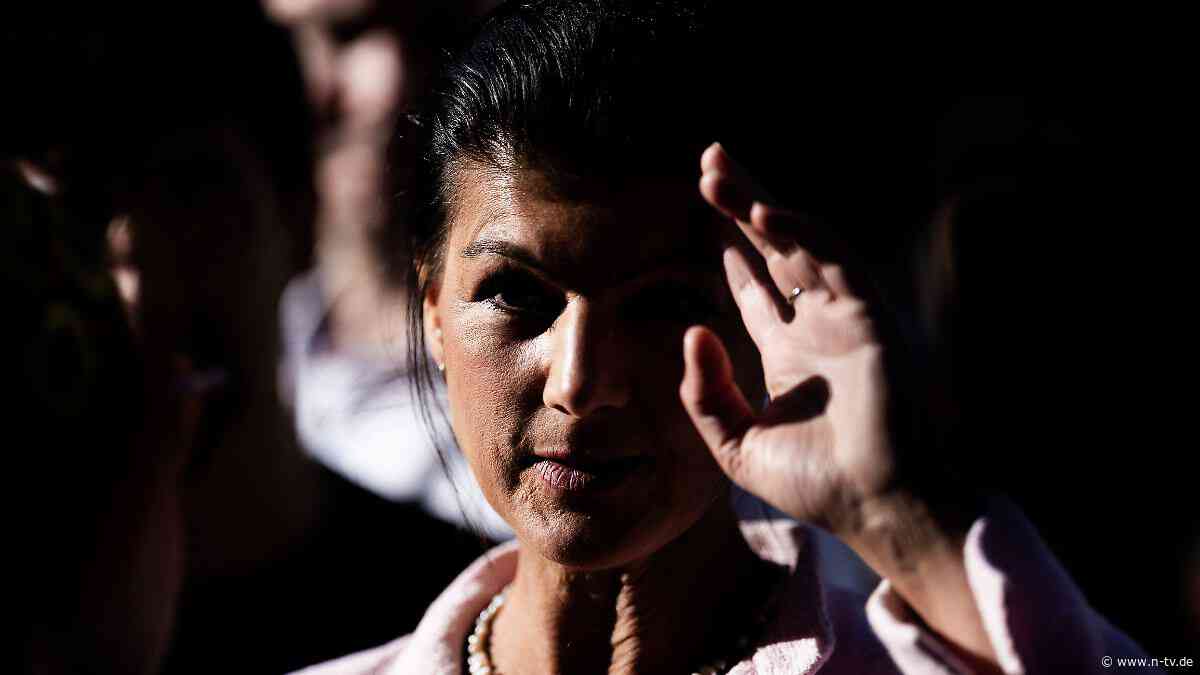 Wahl in Sachsen-Anhalt: Wagenknecht würde AfD-Kandidat ins Amt helfen