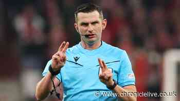 Michael Oliver replaced for World Cup clash as FIFA explain North East referee absence