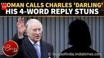 King Charles Left Amused After Woman Accidentally Calls Him 'Darling' | WATCH