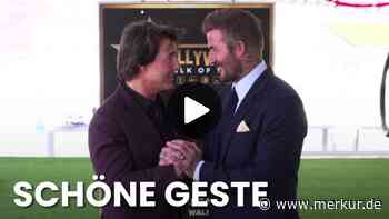 Walk of Fame: Tom Cruise ehrt David Beckham – doch wichtiges Familienmitglied fehlt