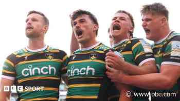 Northampton overcome Leicester in derby classic to reach Prem final