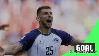 Lukic heads Bosnia in front against Canada