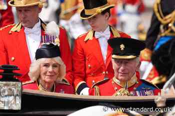 Royal family marks King’s official birthday with Trooping the Colour