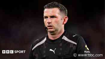 Injured referee Oliver to miss World Cup match