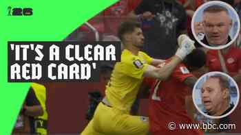 Rooney and Cann strongly disagree on Bosnia goalkeeper incident