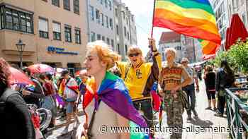 Tausende Teilnehmer, gute Stimmung: So läuft der Christopher Street Day in Augsburg