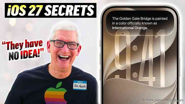 27 Hidden iOS 27 Features Apple Didn’t Tell You About