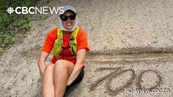 Saskatoon runner reaches halfway mark on north-south trek